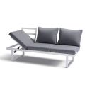 Terrassenmöbel aus Aluminium mit verstellbarem Sitz - 11C01Y
