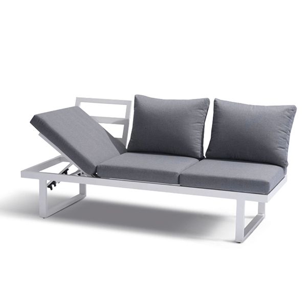 Terrassenmöbel aus Aluminium mit verstellbarem Sitz - 11C01Y