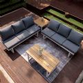 Terrassenmöbel aus Aluminium mit verstellbarem Sitz - 11C01Y