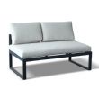 Ecksofa mit höhenverstellbarem Tisch - 11C03B
