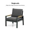 5-teiliges Ecksofa-Set für den Außenbereich - 11C11A