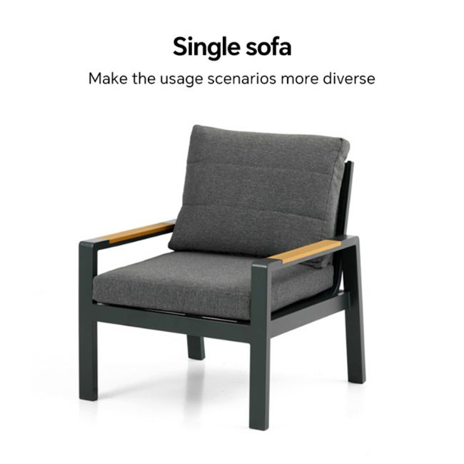 5-teiliges Ecksofa-Set für den Außenbereich - 11C11A