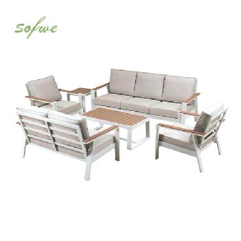 Großhandel 6-teiliges Outdoor-Sofaset aus...