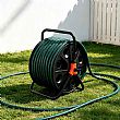 Großhandels-Schlauchwagen für 40-60 m Gartenschlauch mit klappbarer Kurbel - 10Z01B