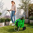 Großhandel: Gartenschlauchwagen für 60 m Schlauch mit Rädern und Verstellbarem Griff - 10Z01C