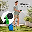 Großhandel Mini-Gartenschlauchaufroller mit 15-m-Schlauch und Sprühpistole - 10Z01E