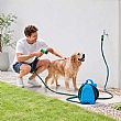 Großhandel Mini-Gartenschlauchaufroller mit 15-m-Schlauch und Sprühpistole - 10Z01E