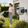 30-m-Automatischer Aufrollbarer Gartenschlauchaufroller im Großhandel mit um 180° Schwenkbarer Wandhalterung - 10Z01G