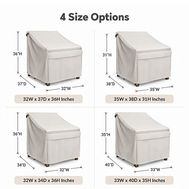 Großhandel Oxford-Abdeckungen für Terrassenstühle mit Kordelzug - 90A04P
