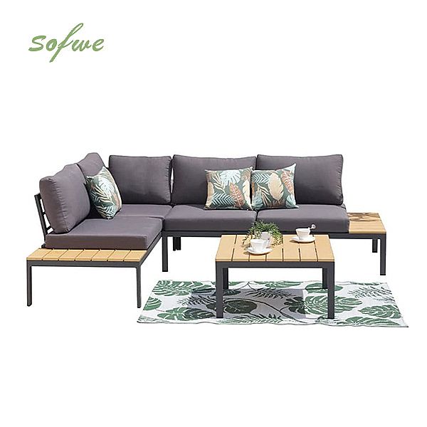 Luxus-Aluminium-Couchmöbel-Set Sofa - 11C01D