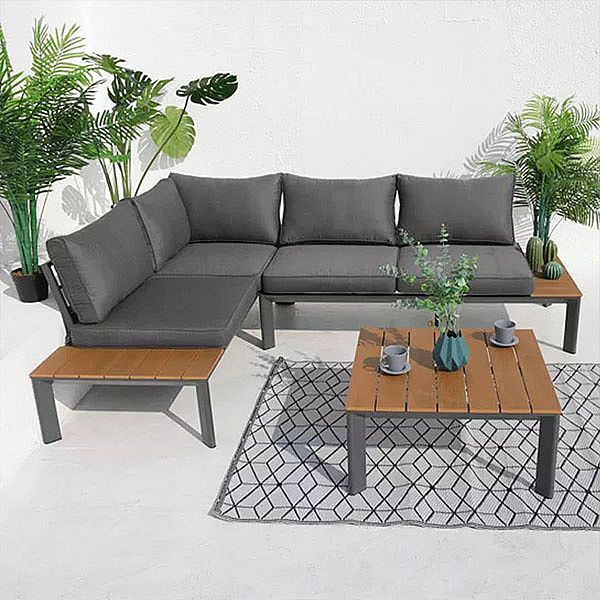 Luxus-Aluminium-Couchmöbel-Set Sofa - 11C01D