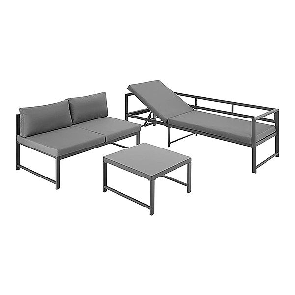 Modulares 5-Sitzer-Gartensofa für den Außenbereich - 11C01G