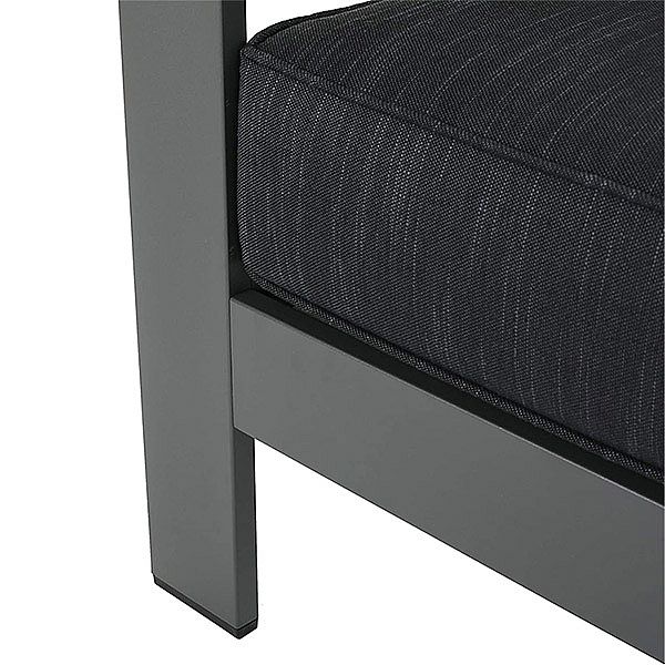 V-förmiges Sofagarnitur aus Aluminium für den Außenbereich - 11C01J