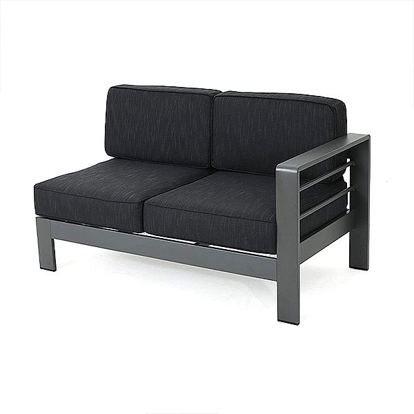 V-förmiges Sofagarnitur aus Aluminium für den Außenbereich - 11C01J