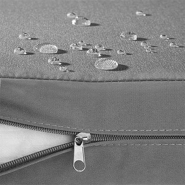 4-Sitzer-Außenterrassensofa aus Aluminium - 11C01U