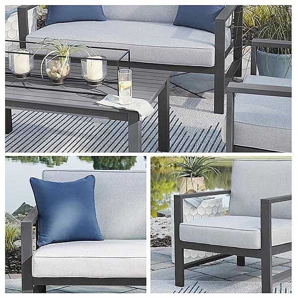 Aluminium-Gartenset - 11C01W