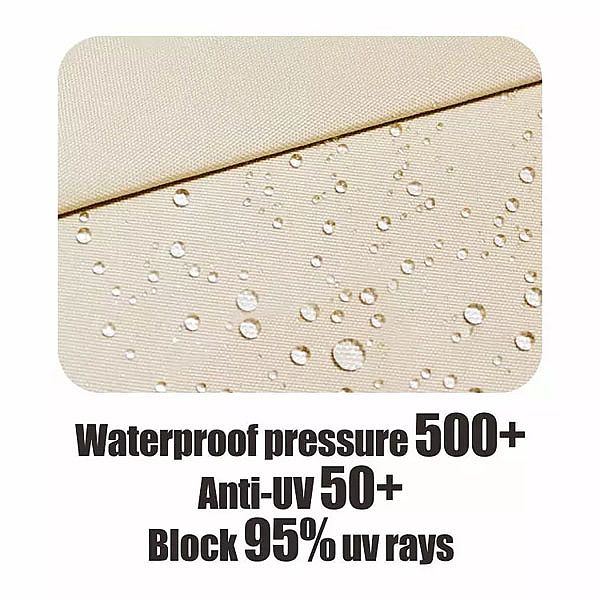 Solarbetriebene LED-Außenterrassenschirme Großhandel - 12U01I