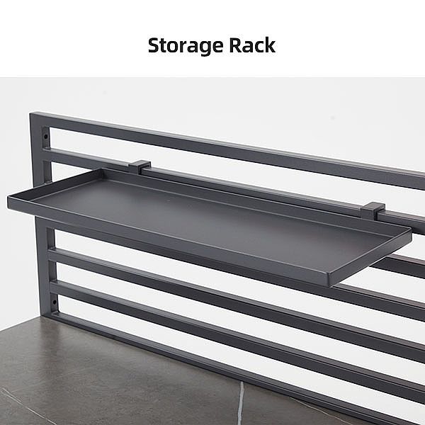 Multifunktions-Gartenküchentisch mit Aluminiumrahmen - 11D13C