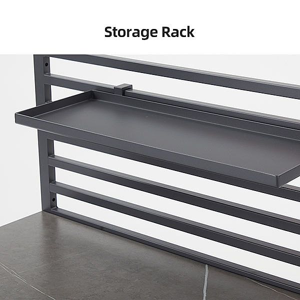 Flexibler modularer Aluminiumrahmen-Tisch für Terrasse, Garten und Küche - 11D13E