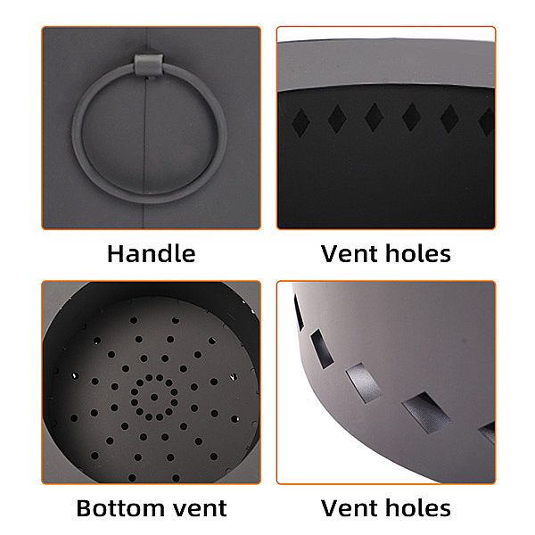 Runde Feuerschale im Freien Großhandel - 10H01C
