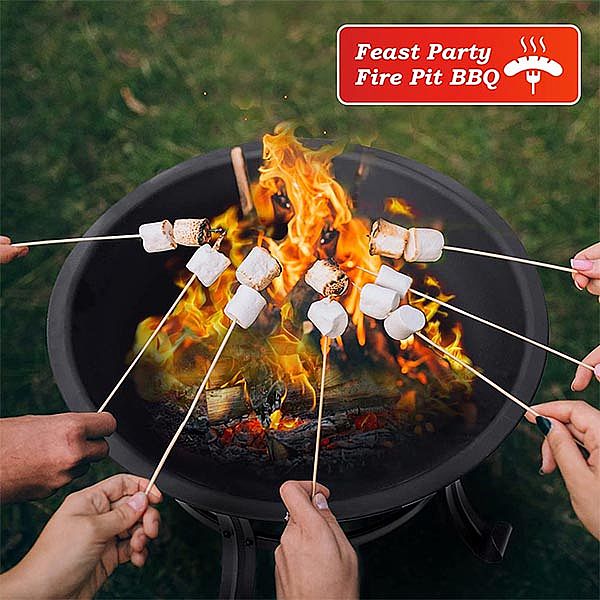 Outdoor Holzofen Stahl Garten Feuerstelle Großhandel - 10H01H