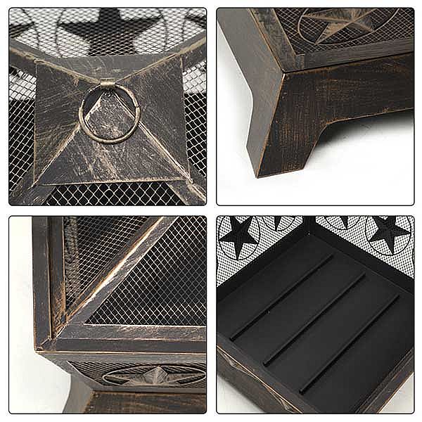 24-Zoll-Holzbefeuerte Feuerstelle im Freien - 10H01L