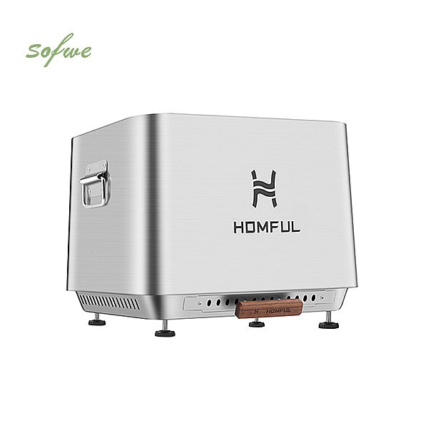 Tragbare rauchfreie Feuerstelle für den Außenbereich - 10H01P