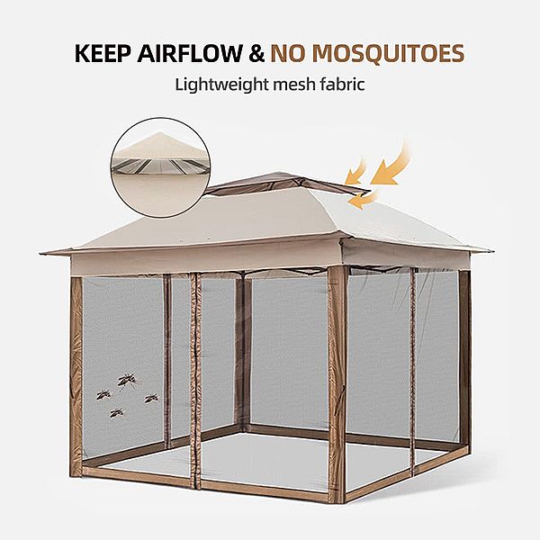 Outdoor-Aluminium-Luxus-Pop-up-Pavillon-Zelt - 10G01U