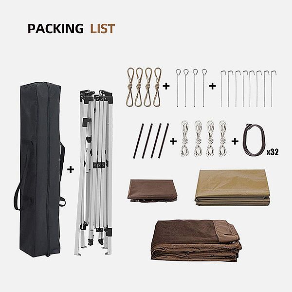 Outdoor-Aluminium-Luxus-Pop-up-Pavillon-Zelt - 10G01U