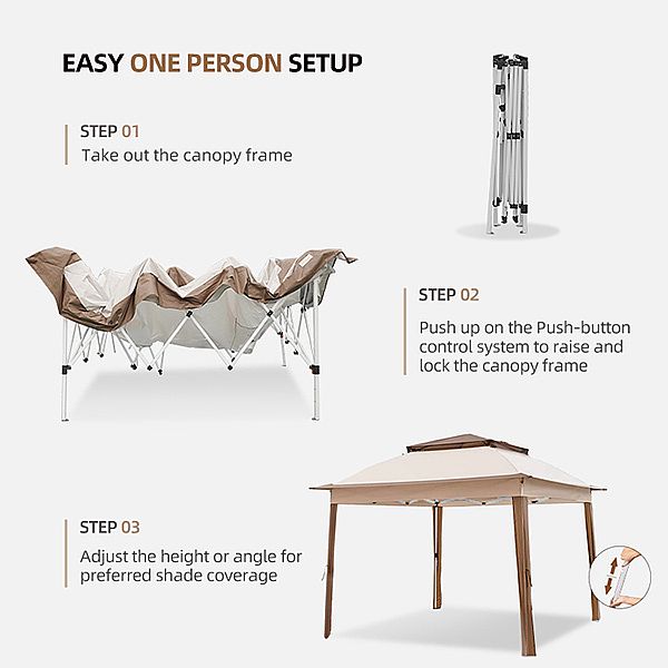 Outdoor-Aluminium-Luxus-Pop-up-Pavillon-Zelt - 10G01U