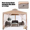Outdoor-Pop-up-Pavillon mit Mesh - 10G02B