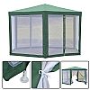 Terrassengartenpavillon mit Gaze - 10G02K