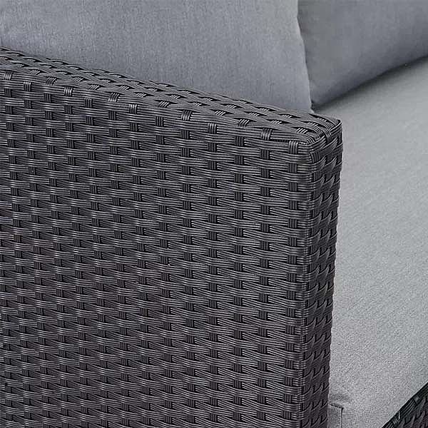 7-teiliges Korb-Rattan-Gartensofa-Set - 10C01D