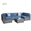 Patio Leisure Rattan-Sofa-Set - 10C01I