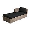 3-teiliges Lounge-Sofa-Set aus Korbgeflecht und Rattan - 10C01K