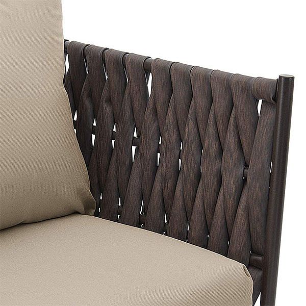 Luxuriöses 4-teiliges Sofa-Set mit Rattan-Möbeln - 10C01Q