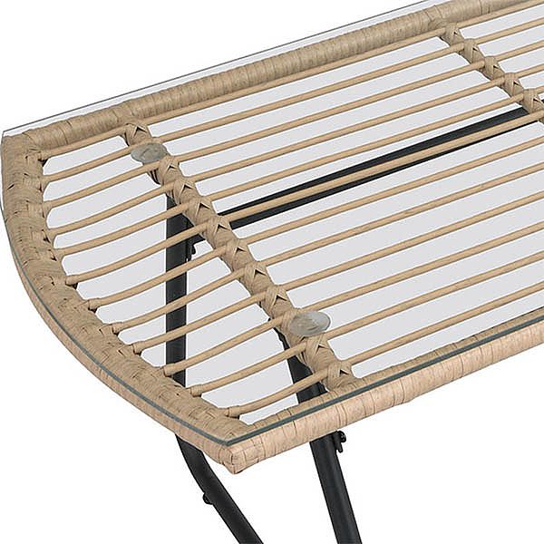 4-Sitzer-Gartensofa-Set aus Rattan-Gartenmöbeln - 10C01T