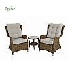 Patio Conversation Garden 3-tlg. Rattan-Möbel-Set - 10C01X