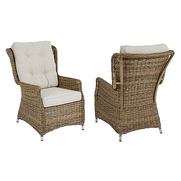 Patio Conversation Garden 3-tlg. Rattan-Möbel-Set - 10C01X