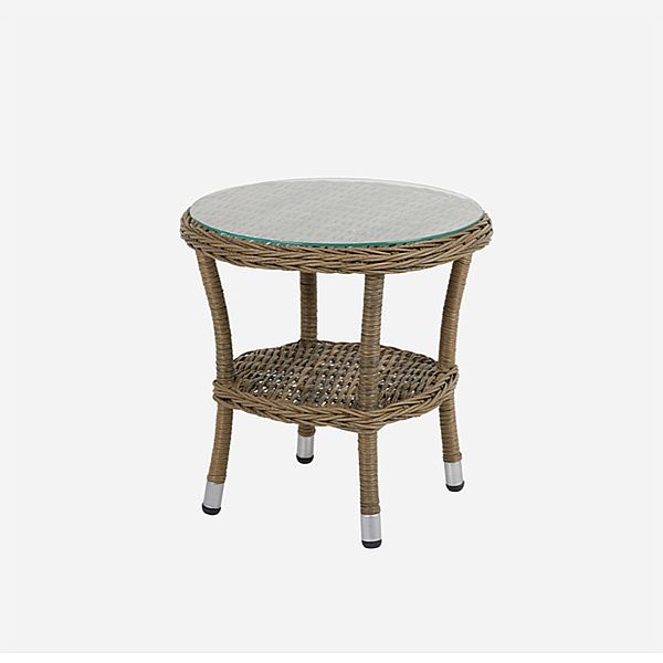 Patio Conversation Garden 3-tlg. Rattan-Möbel-Set - 10C01X