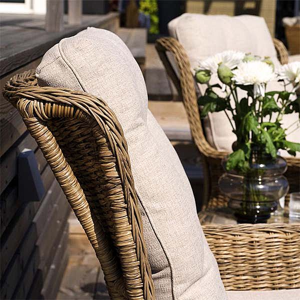 Patio Conversation Garden 3-tlg. Rattan-Möbel-Set - 10C01X