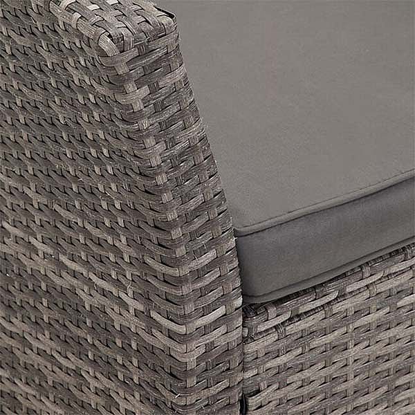 Wasserdichtes Outdoor-Möbel-Terrassenset aus Korbgeflecht und Rattan - 10C02A