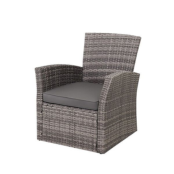 Wasserdichtes Outdoor-Möbel-Terrassenset aus Korbgeflecht und Rattan - 10C02A