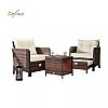Großhandel 5-teiliges Rattan-Loungesessel-Set - 10C02L