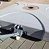 Schirmständer aus Kunststoff mit Rollen - 12U02P