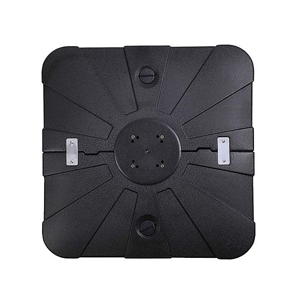 33 Zoll versetzter Sonnenschirmständer mit Rädern - 12U02Q