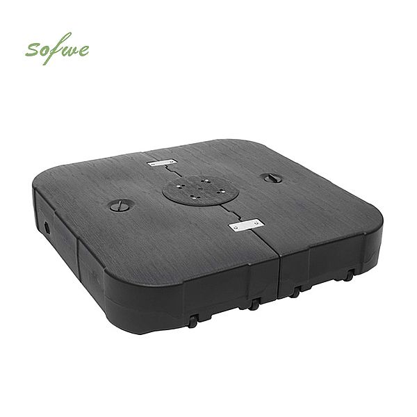 Mobiler Schirmständer mit Rollen - 12U02U