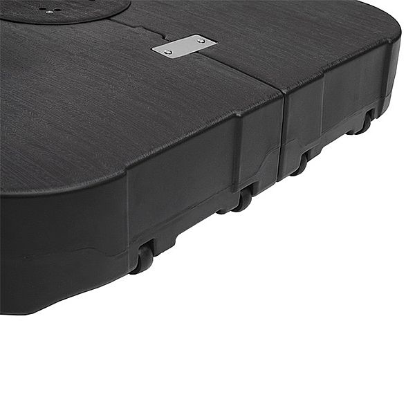 Mobiler Schirmständer mit Rollen - 12U02U