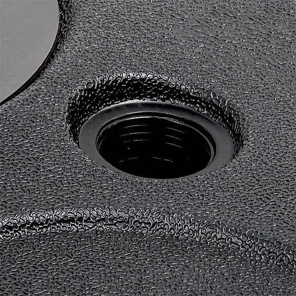 Schirmständer für den Außenbereich mit quadratischem Sockel - 12U02V