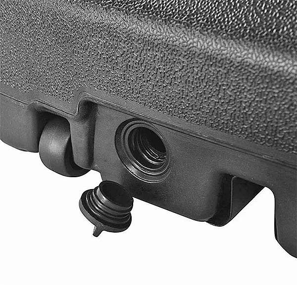 Befüllbarer freistehender Schirmständer aus Kunststoff - 12U02Z